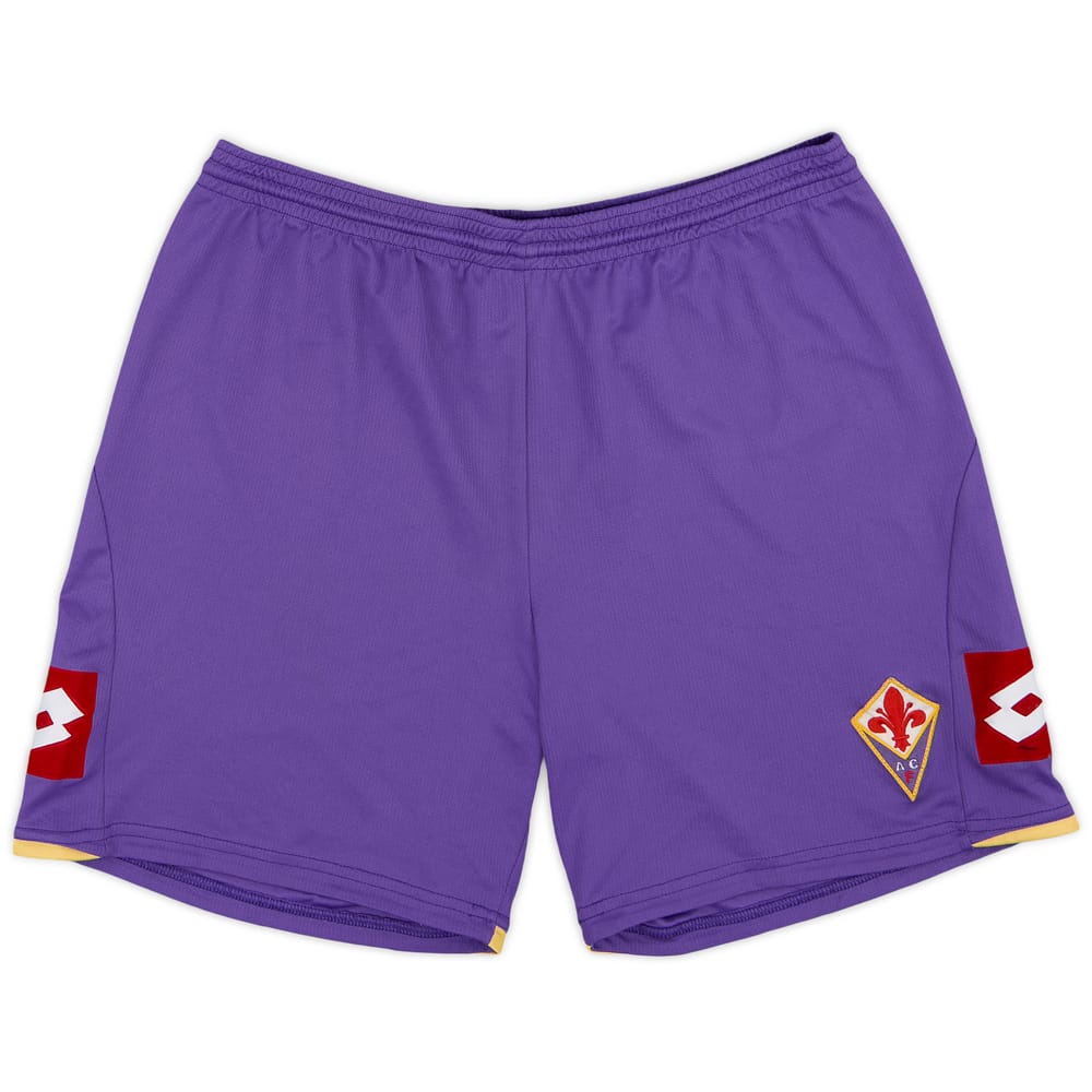 2009-10 Fiorentina Home Shorts - 9/10 - (L)