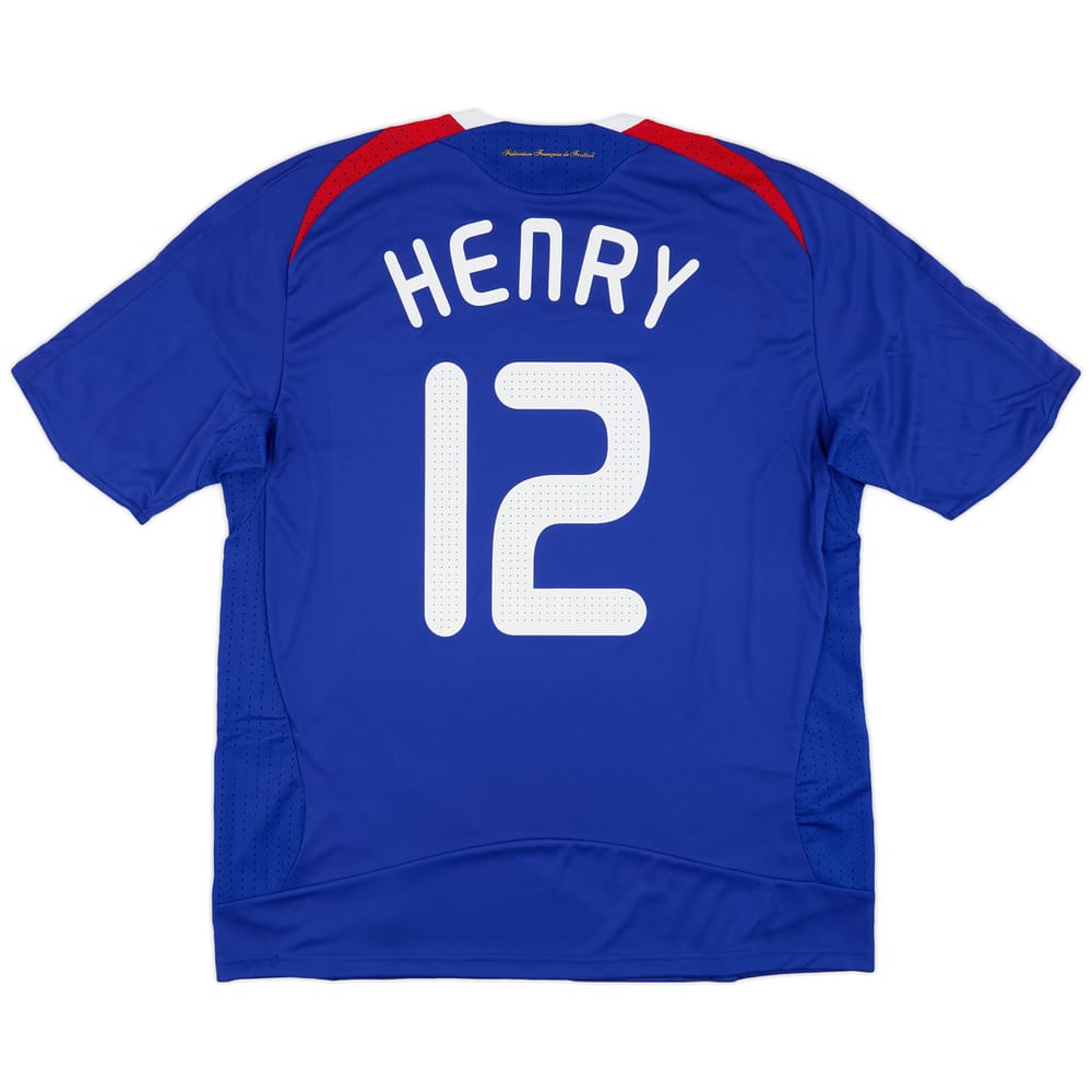 2007-08 France Home Shirt Henry #12 (XL)