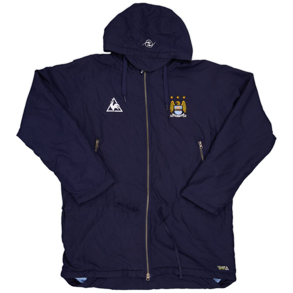 2007-09 Manchester City Le Coq Sportif Padded Bench Coat - 9/10 - (L)