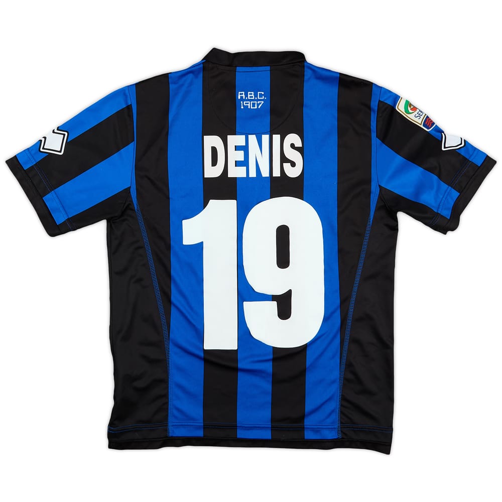 2013-14 Atalanta Home Shirt Denis #19 - 4/10 - (S)