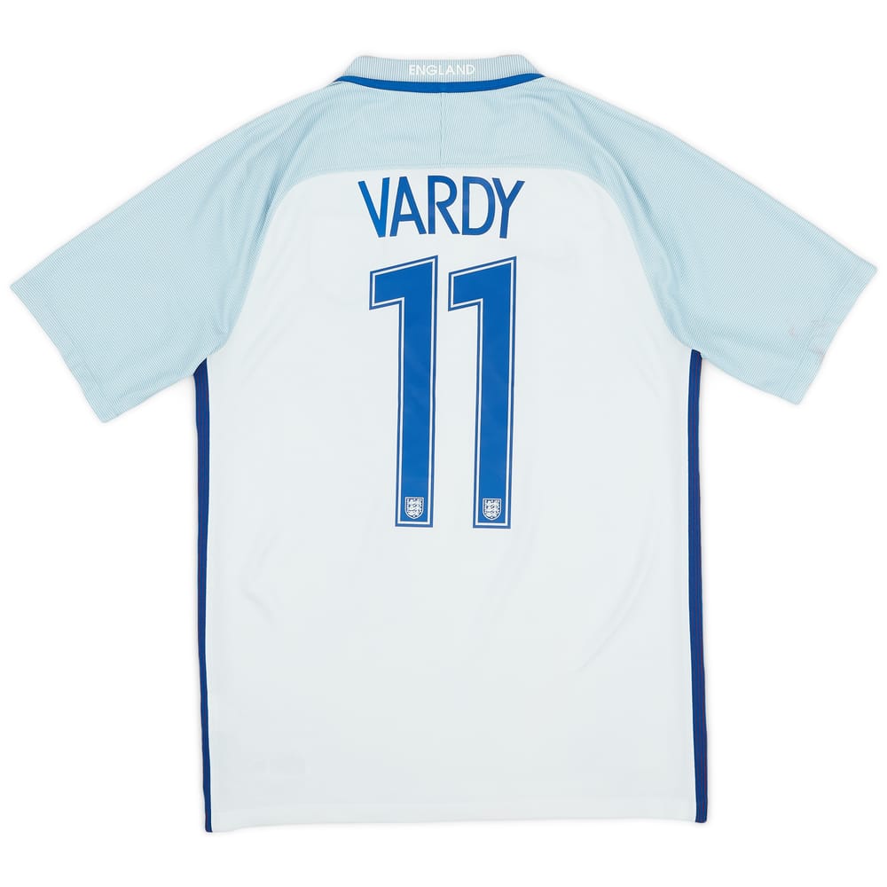 2016-17 England Home Shirt Vardy #11 - 5/10 - (S)