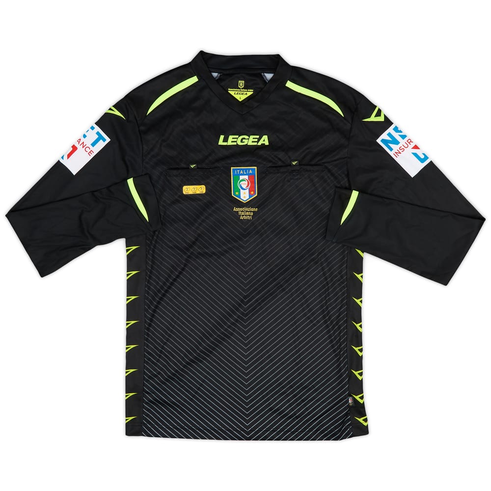 2020-21 Italy Diadora Referee L/S Shirt - 9/10 - (L)