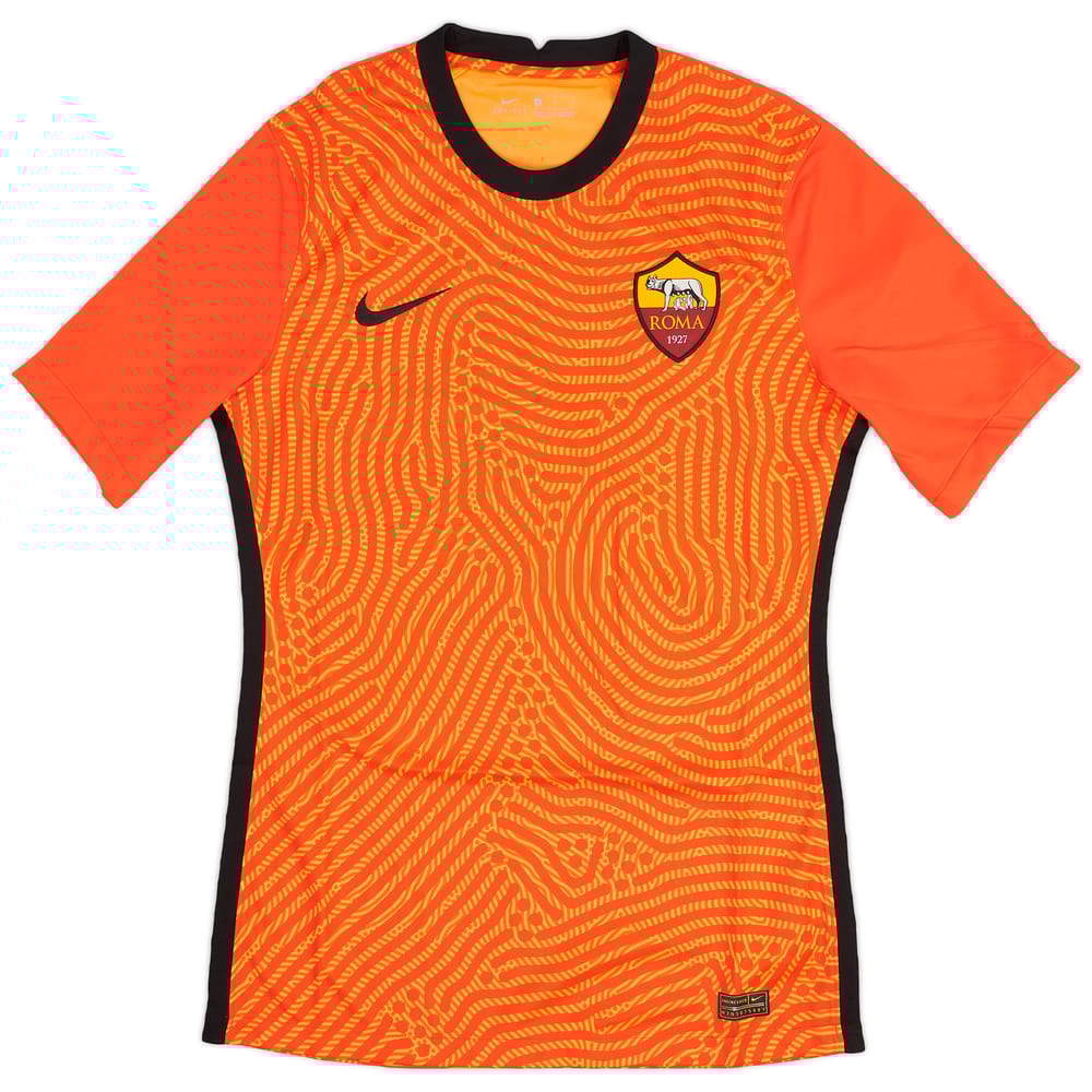 2020-21 Roma Authentic GK Shirt - 9/10 - (M)