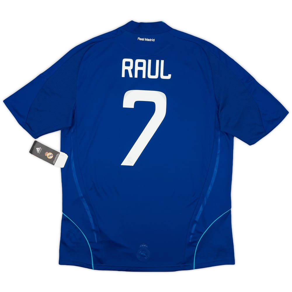 2008-09 Real Madrid Away Shirt Raul #7 (L)