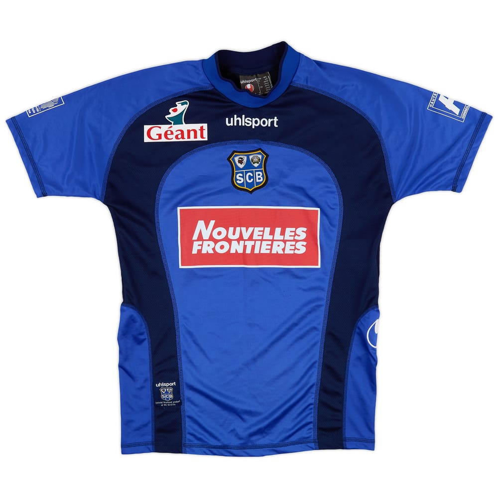 2002-03 SC Bastia Home Shirt - 9/10 - (M/L)