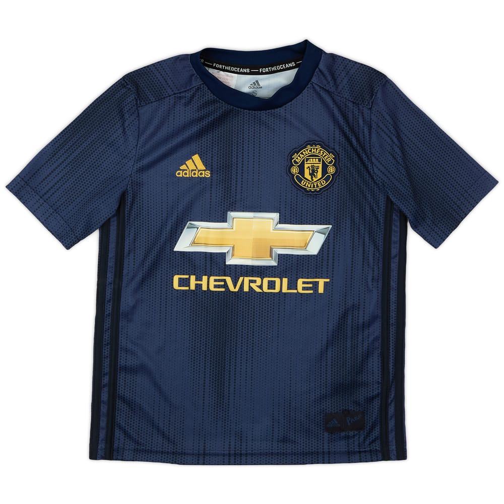 2018-19 Manchester United Third Shirt - 8/10 - (S.Boys)