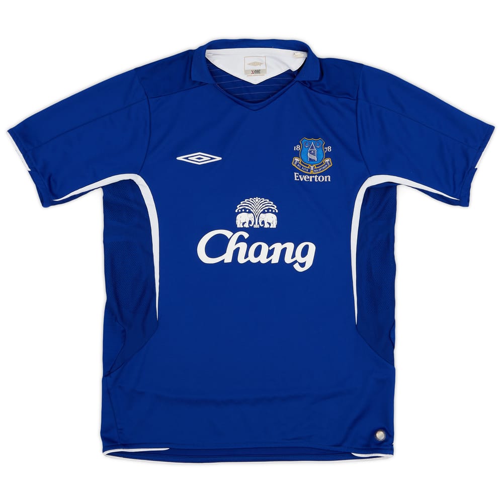 2005-06 Everton Home Shirt - 8/10 - (M)