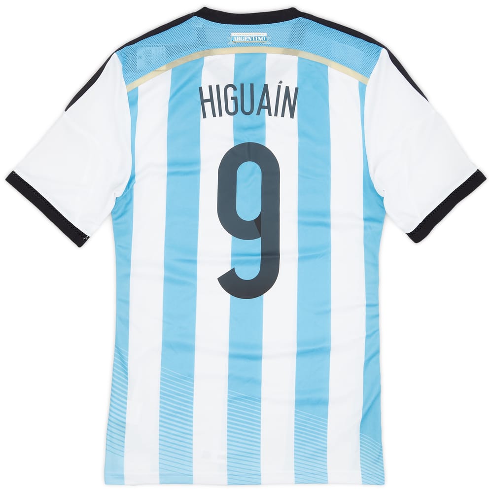 2013-15 Argentina Home Shirt Higuain #9
 (M)