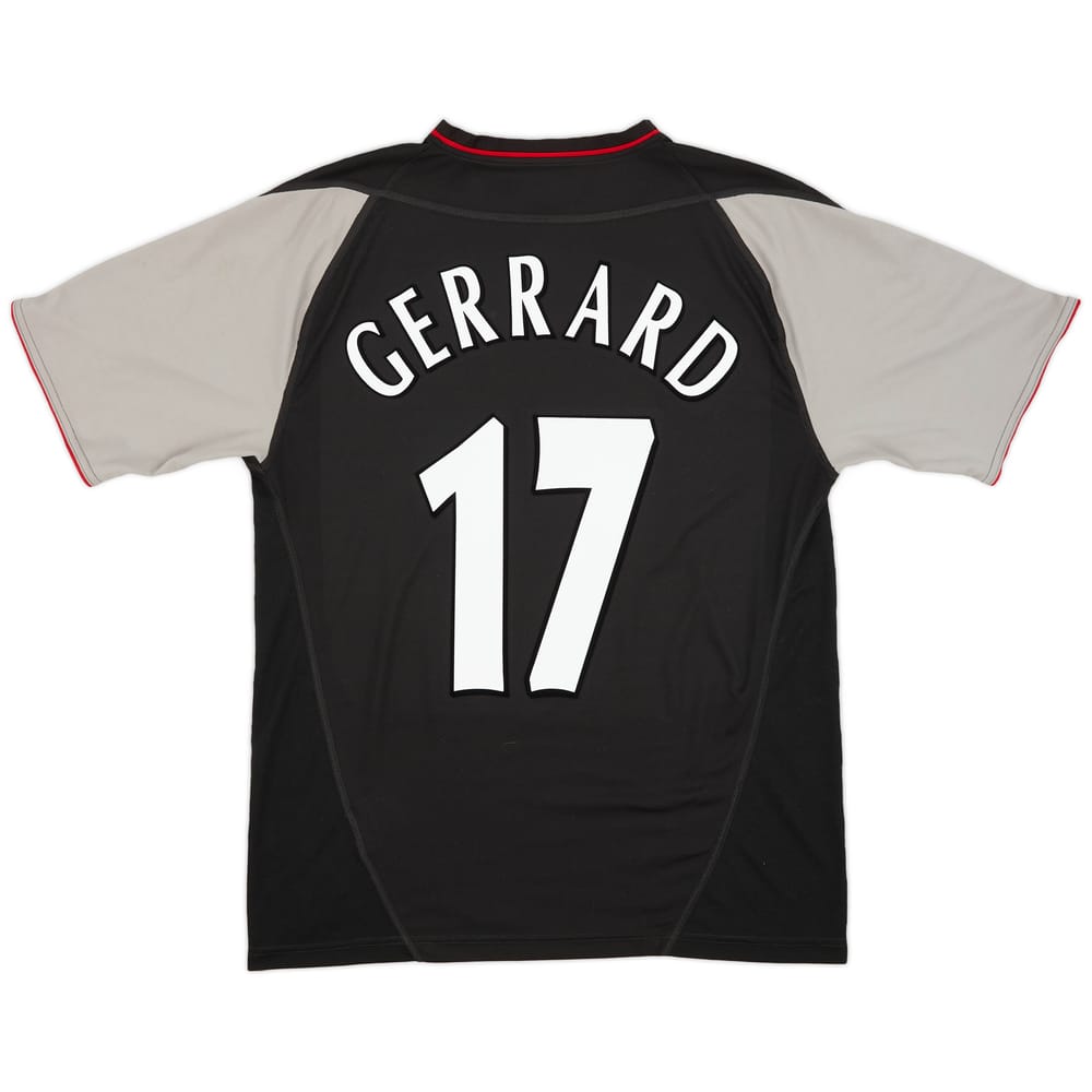 2002-04 Liverpool Away Shirt Gerrard #17 - 9/10 - (M)