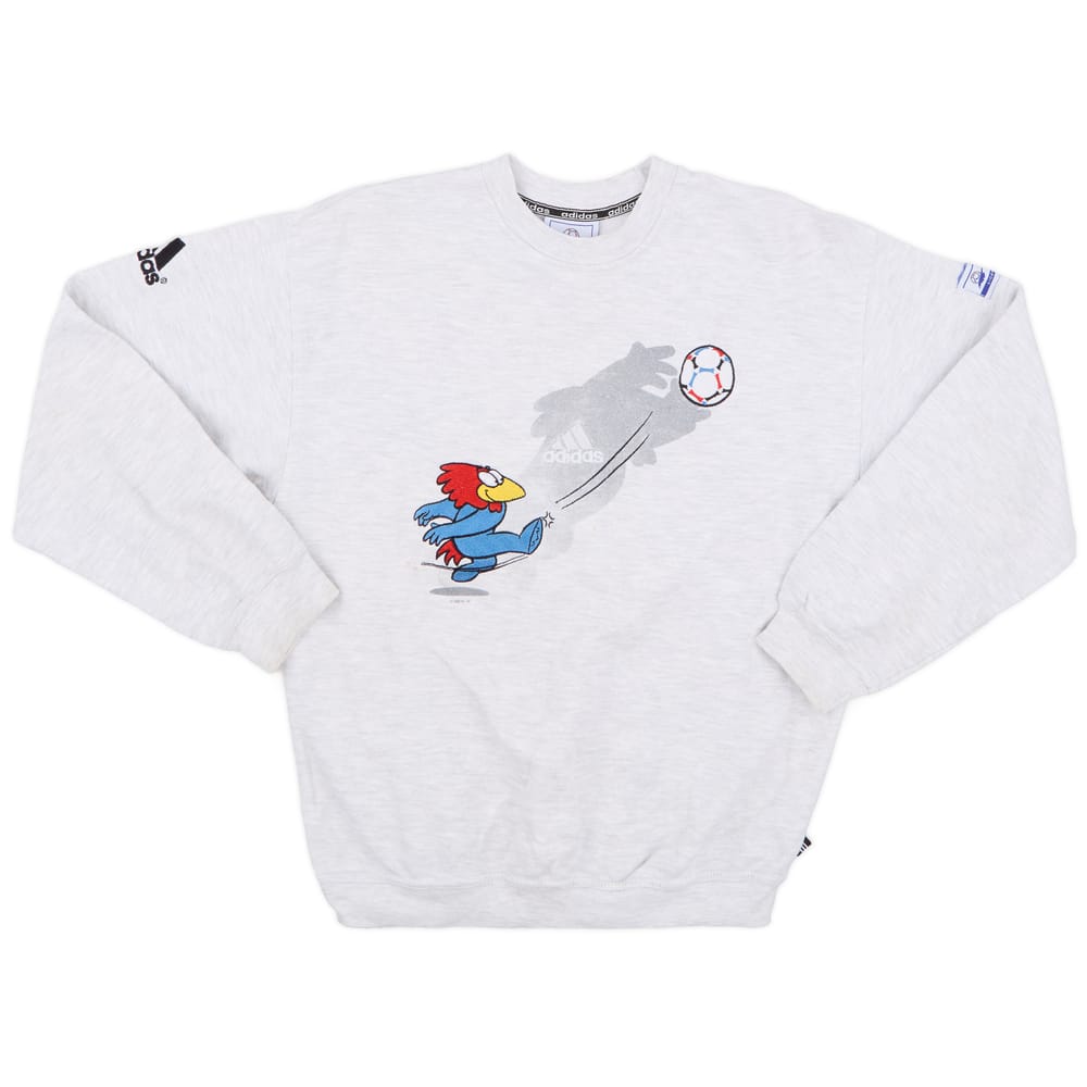 1998 France 98 'Coupe Du Monde' adidas Sweat Top - 8/10 - (L.Boys)