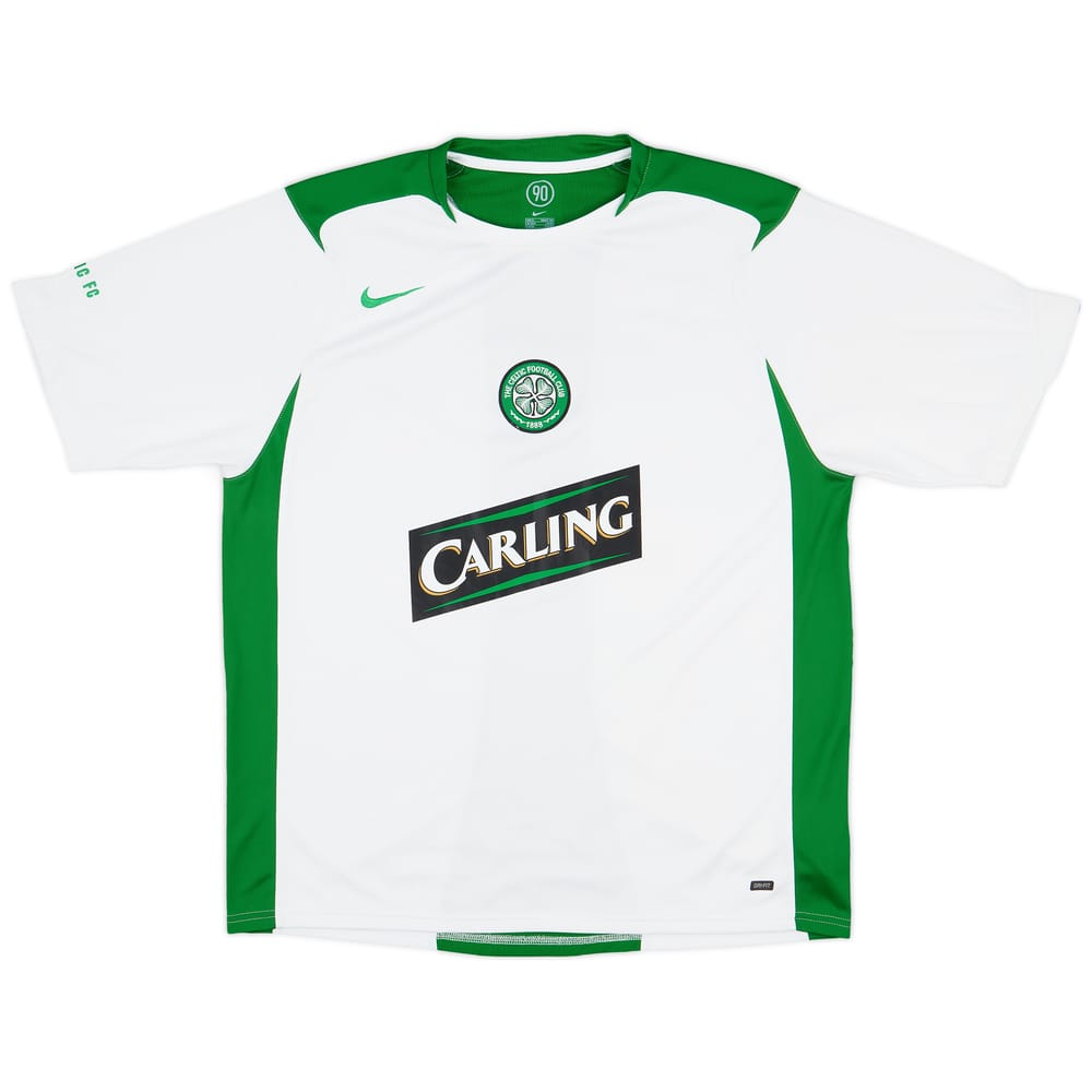 2006-07 Celtic Nike Training Shirt - 8/10 - (XL)