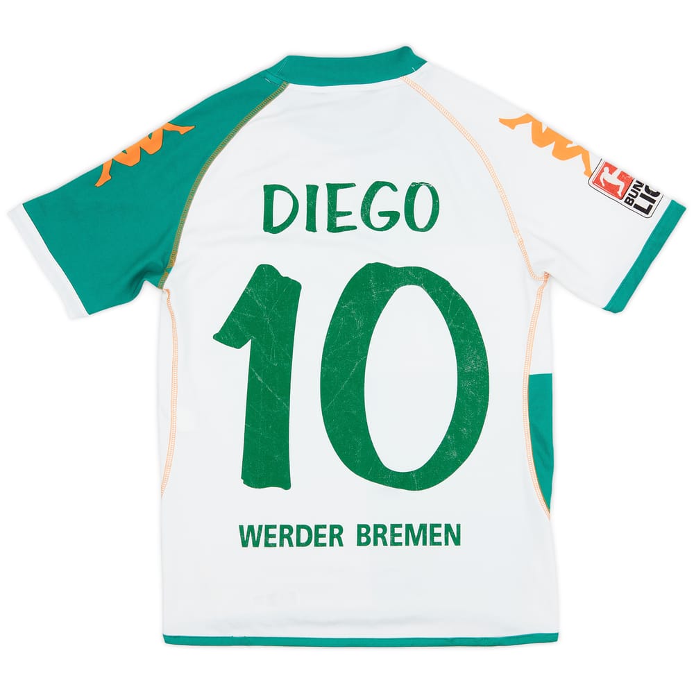 2007-08 Werder Bremen Third Shirt Diego #10 - 6/10 - (S)