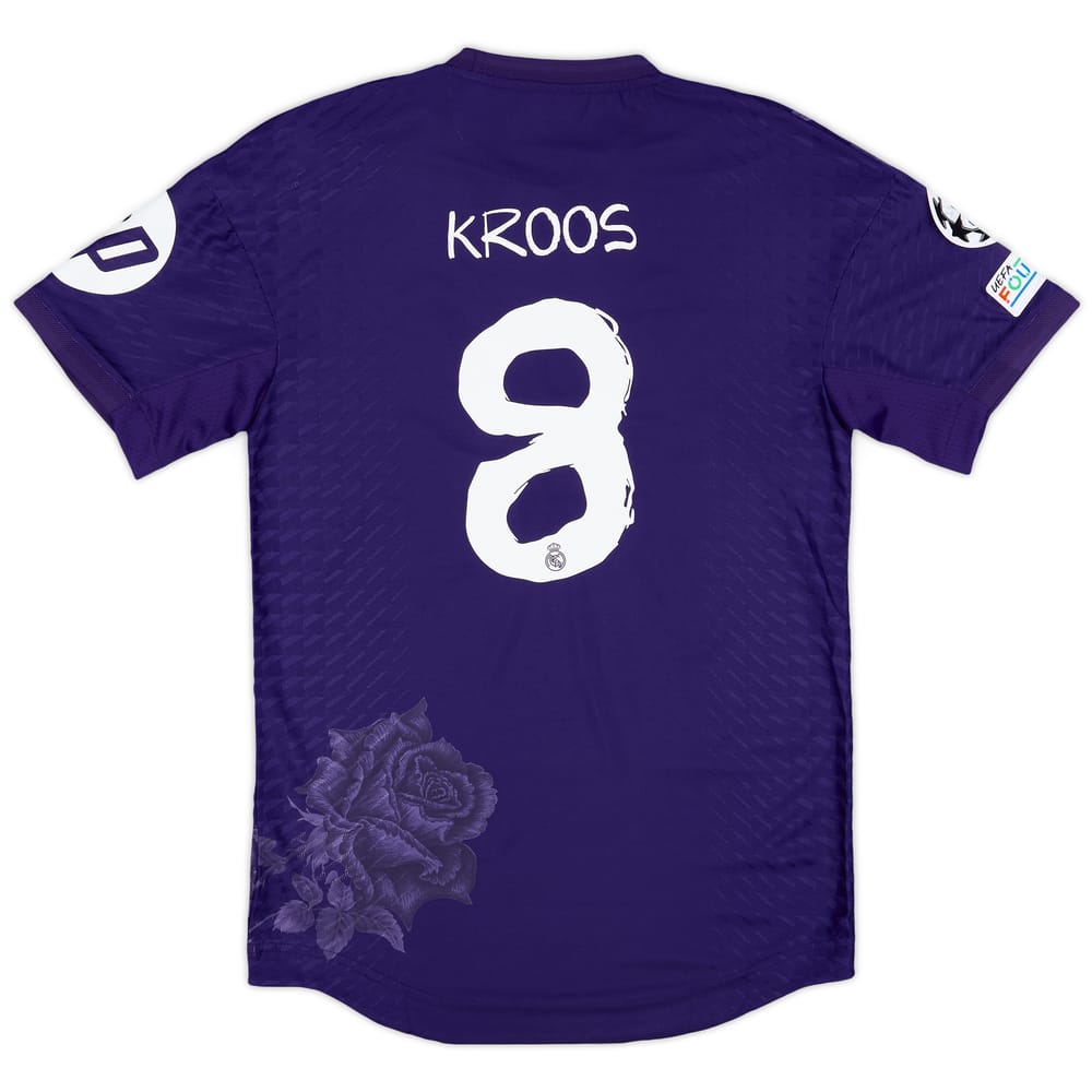 2023-24 Real Madrid Authentic Fourth CL Shirt Kroos #8 (XS)