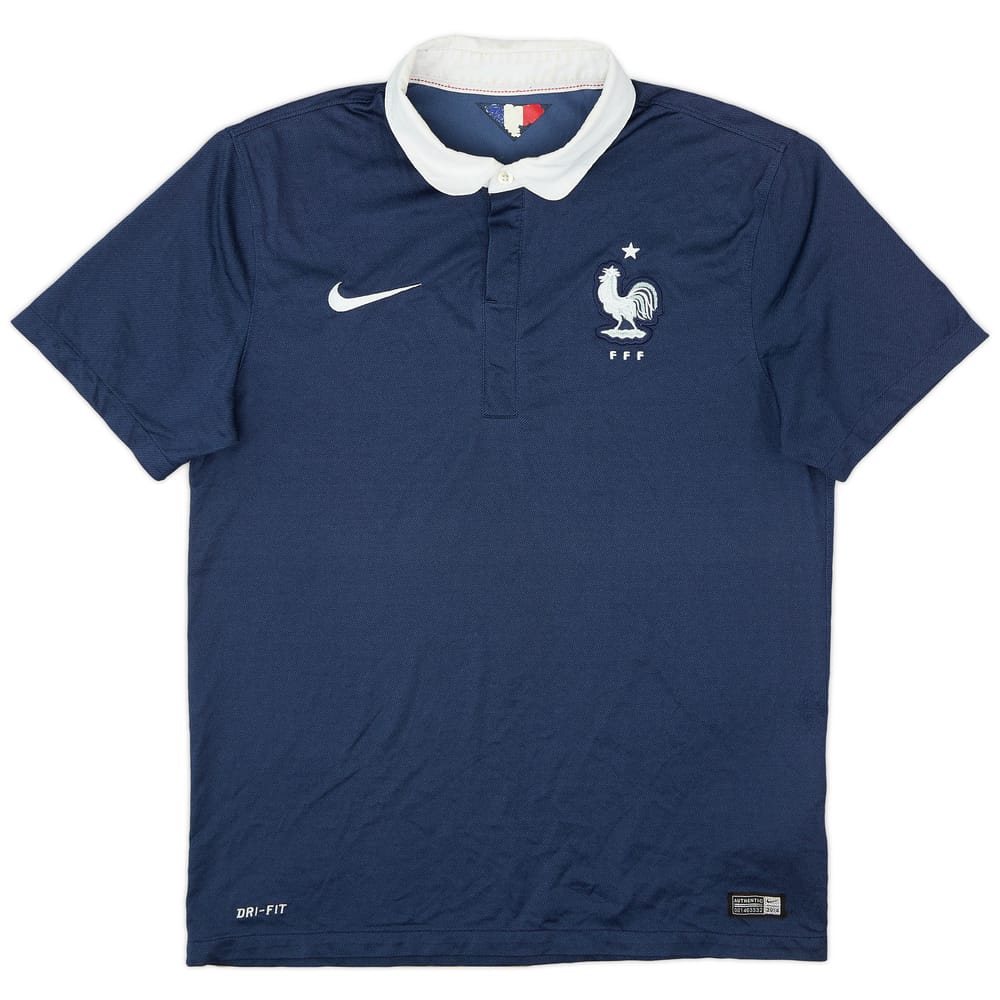2014-15 France Home Shirt - 7/10 - (M)