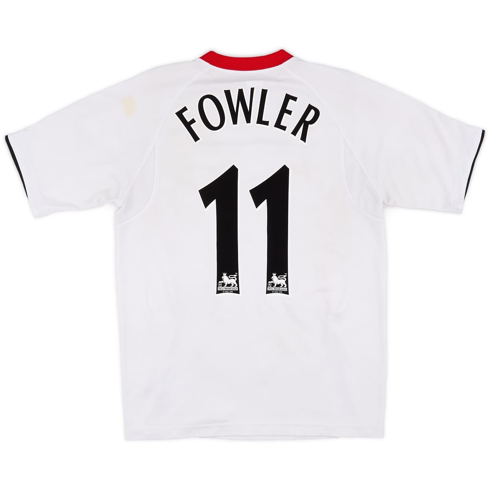 2005-06 Liverpool Away Shirt Fowler #11 - 4/10 - (M)