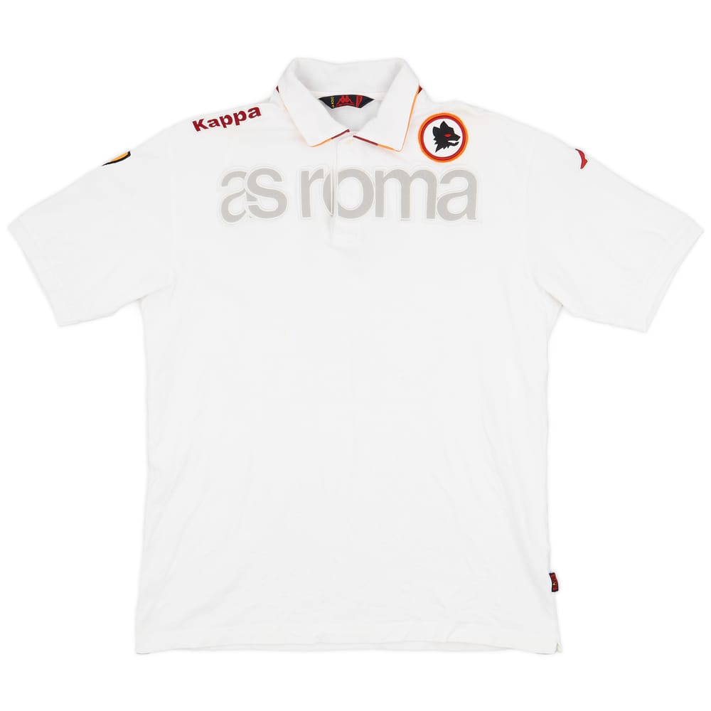 2011-12 Roma Kappa Polo Shirt - 7/10 - (XXL)