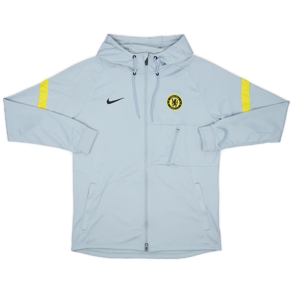 2021-22 Chelsea Player Issue Nike Hooded Training Jacket (L)
