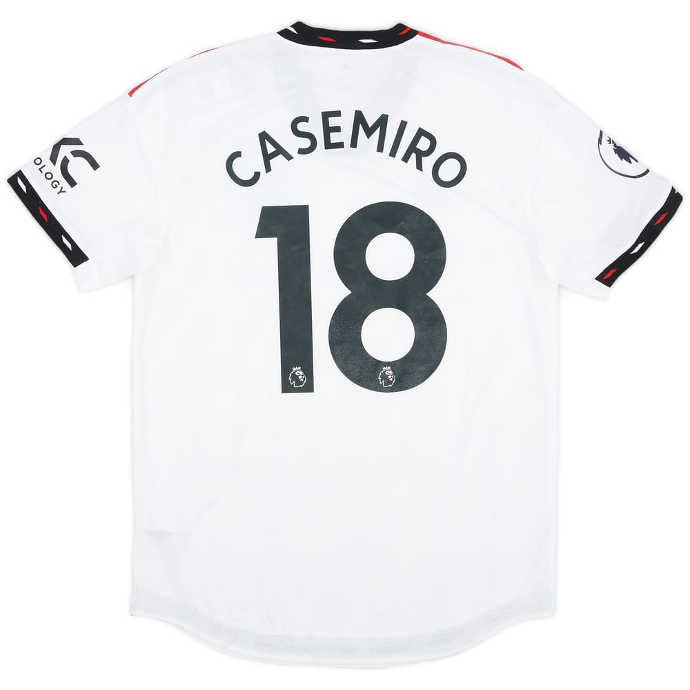 2022-23 Manchester United Authentic Away Shirt Casemiro #18 (M)
