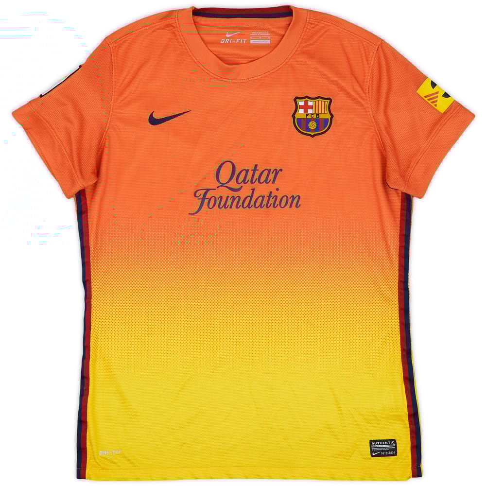 2012-13 Barcelona Away Shirt - 8/10 - (Women's M)