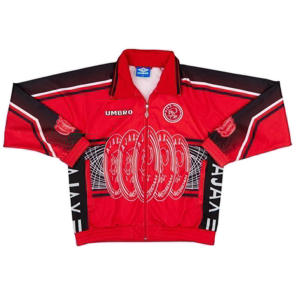 1997-98 Ajax Umbro Track Jacket - 8/10 - (XL.Boys)
