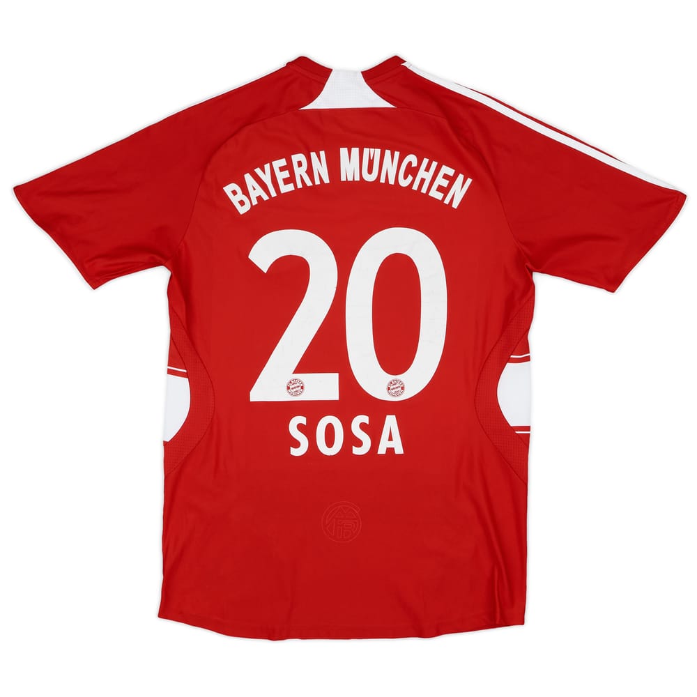 2008-09 Bayern Munich Home Shirt Sosa #20 - 7/10 - (S)