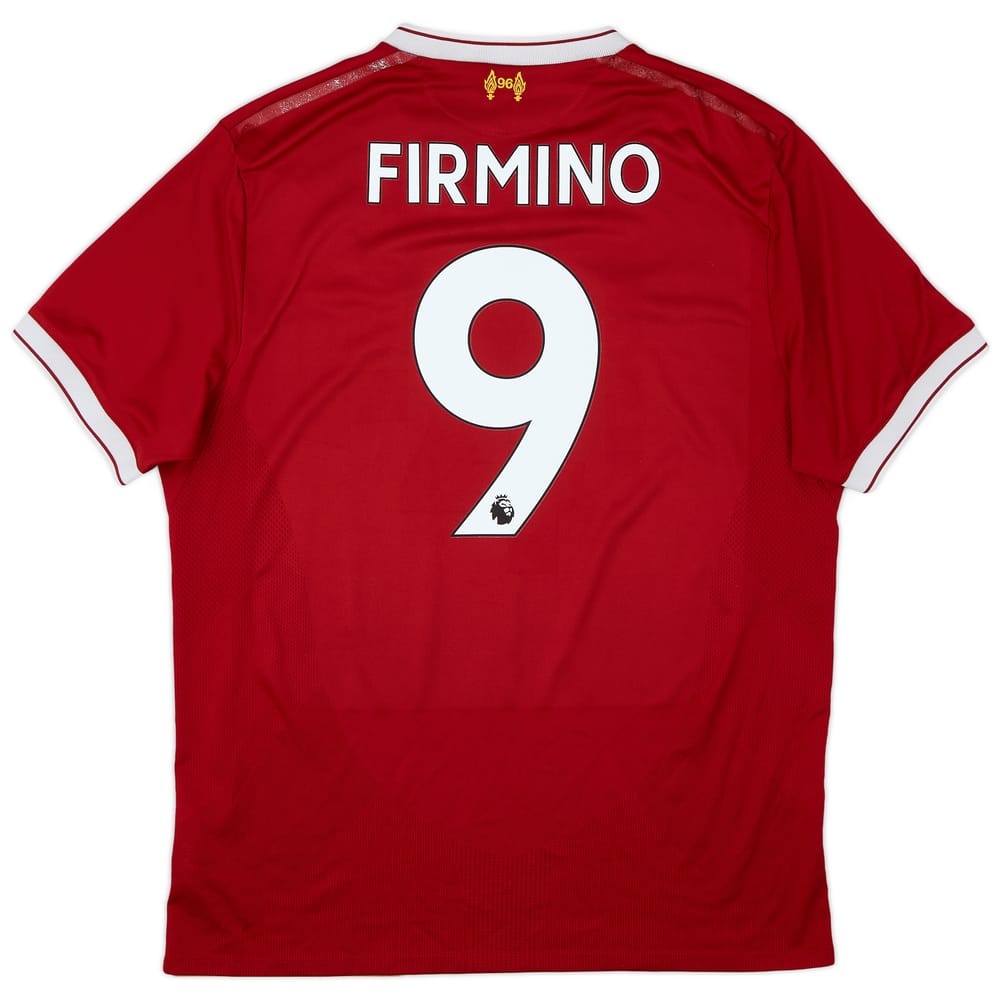 2017-18 Liverpool 125 Years Home Shirt Firmino #9 - 5/10 - (L)
