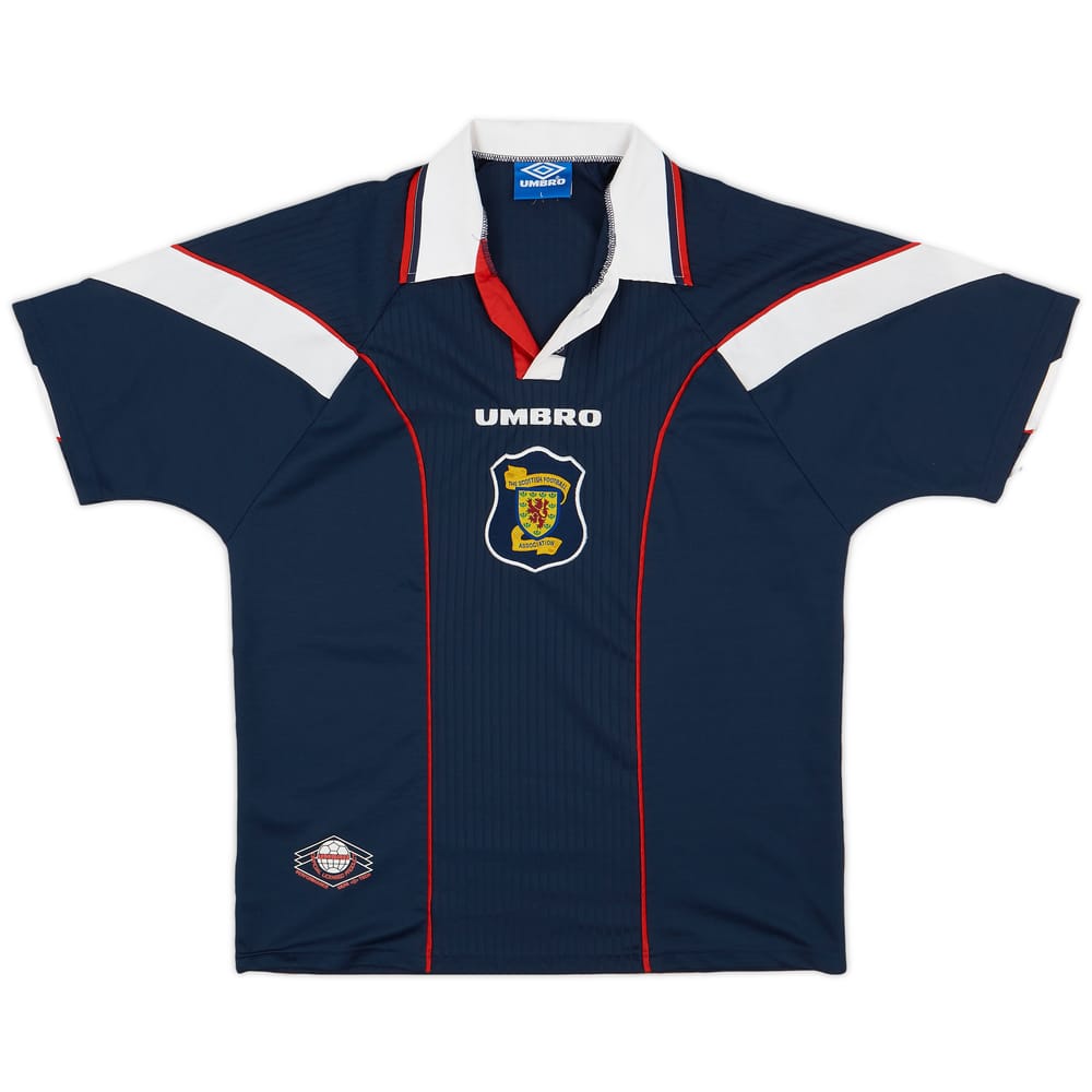 1996-98 Scotland Home Shirt - 8/10 - (L)