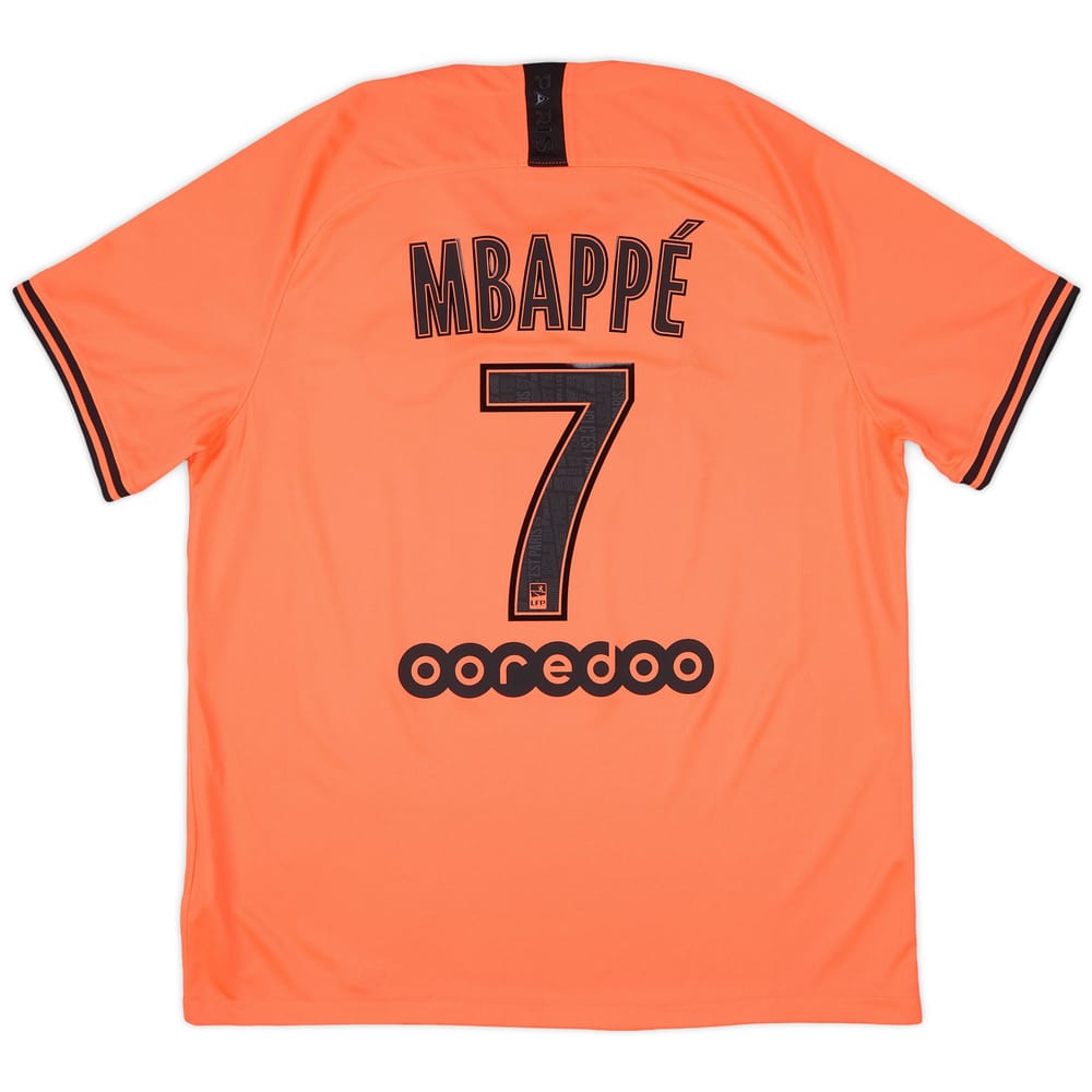 2019-20 Paris Saint-Germain Away Shirt Mbappe #7 - 8/10 - (S)
