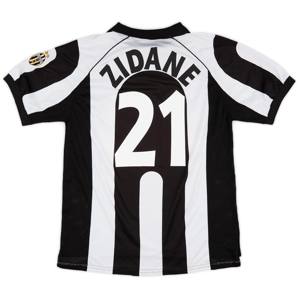 1997-98 Juventus Centenary Home Shirt Zidane #21 - 8/10 - (XL)