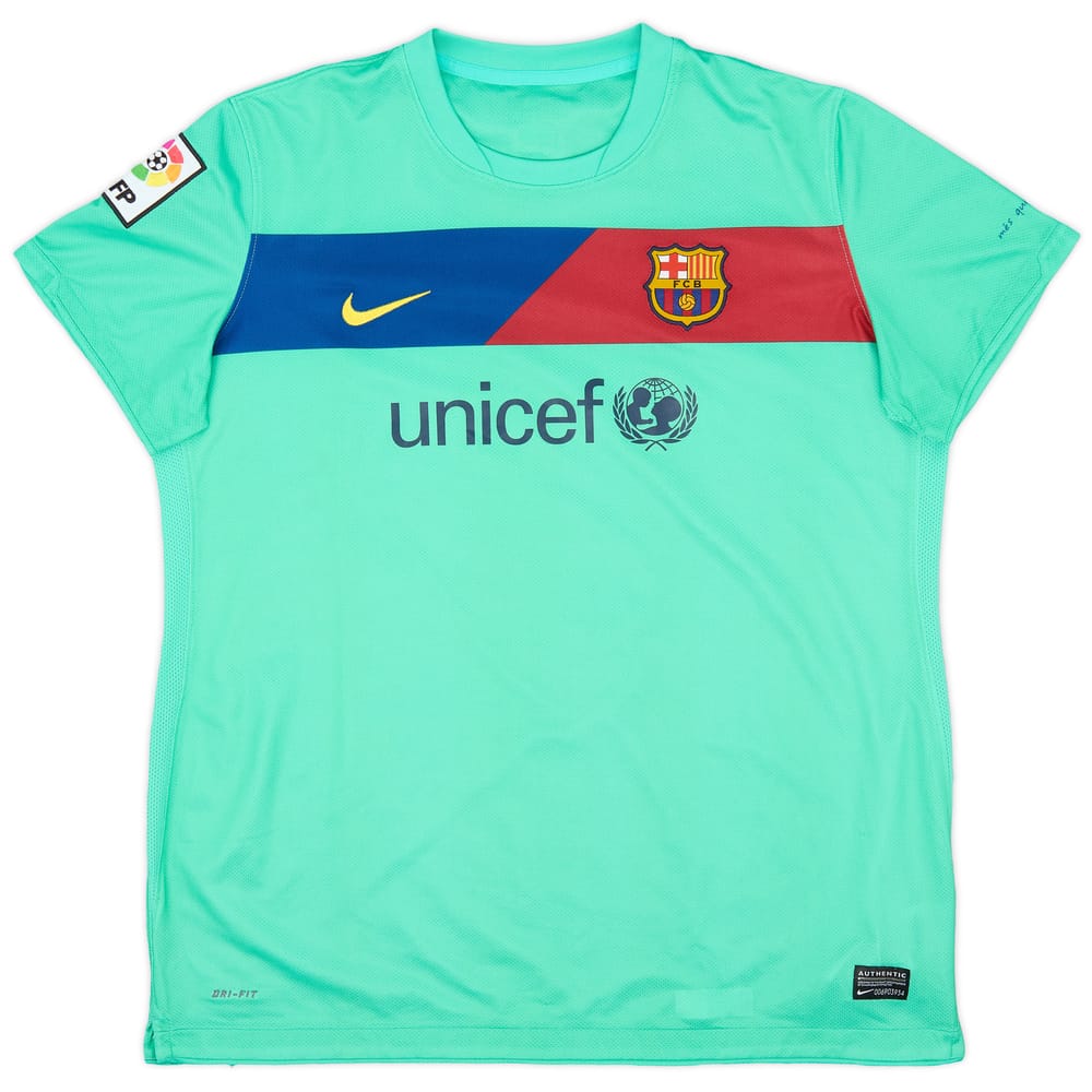 2010-11 Barcelona Away Shirt - 8/10 - (Women's XL)