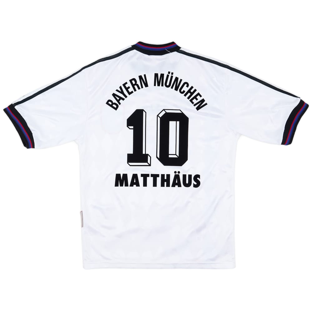 1996-98 Bayern Munich Away Shirt Matthaus #10 - 9/10 - (S)