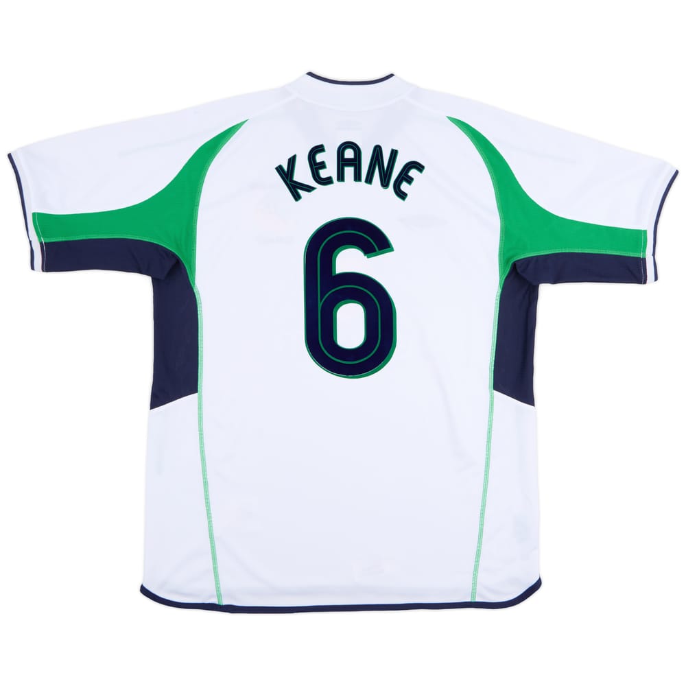 2002-03 Ireland Away Shirt Keane #6 - 9/10 - (XL)