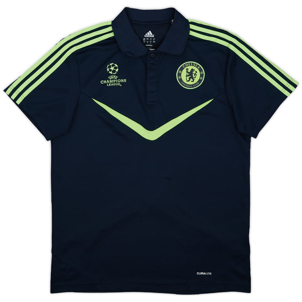 2010-11 Chelsea adidas Champions League Polo Shirt - 8/10 - (M)