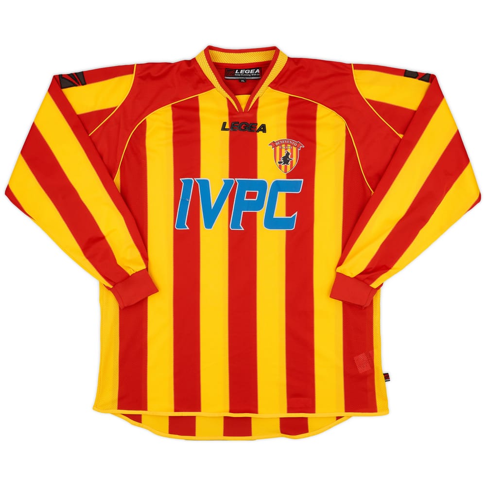 2006-07 Benevento Home L/S Shirt - 9/10 - (XL)