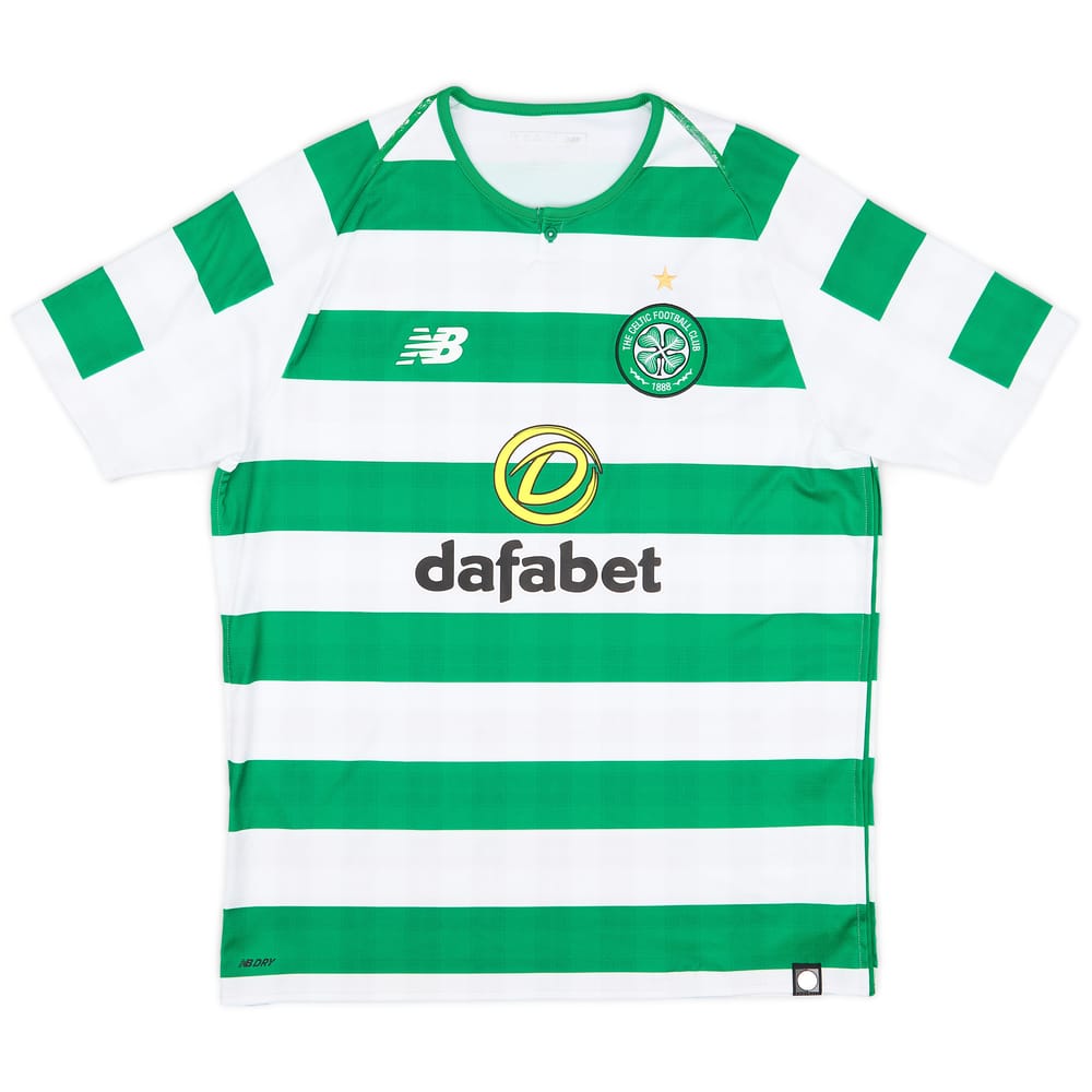 2018-19 Celtic Home Shirt - 7/10 - (M)