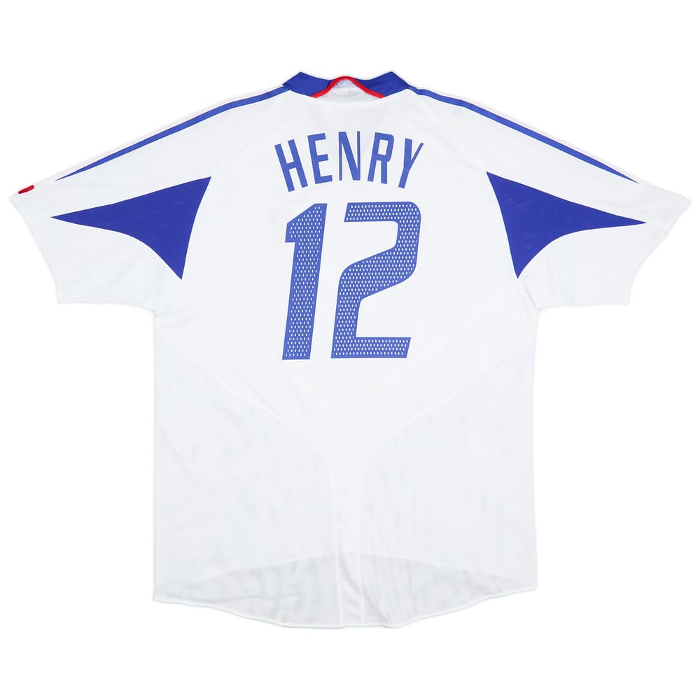 2004-06 France Away Shirt Henry #12 - 7/10 - (XL)
