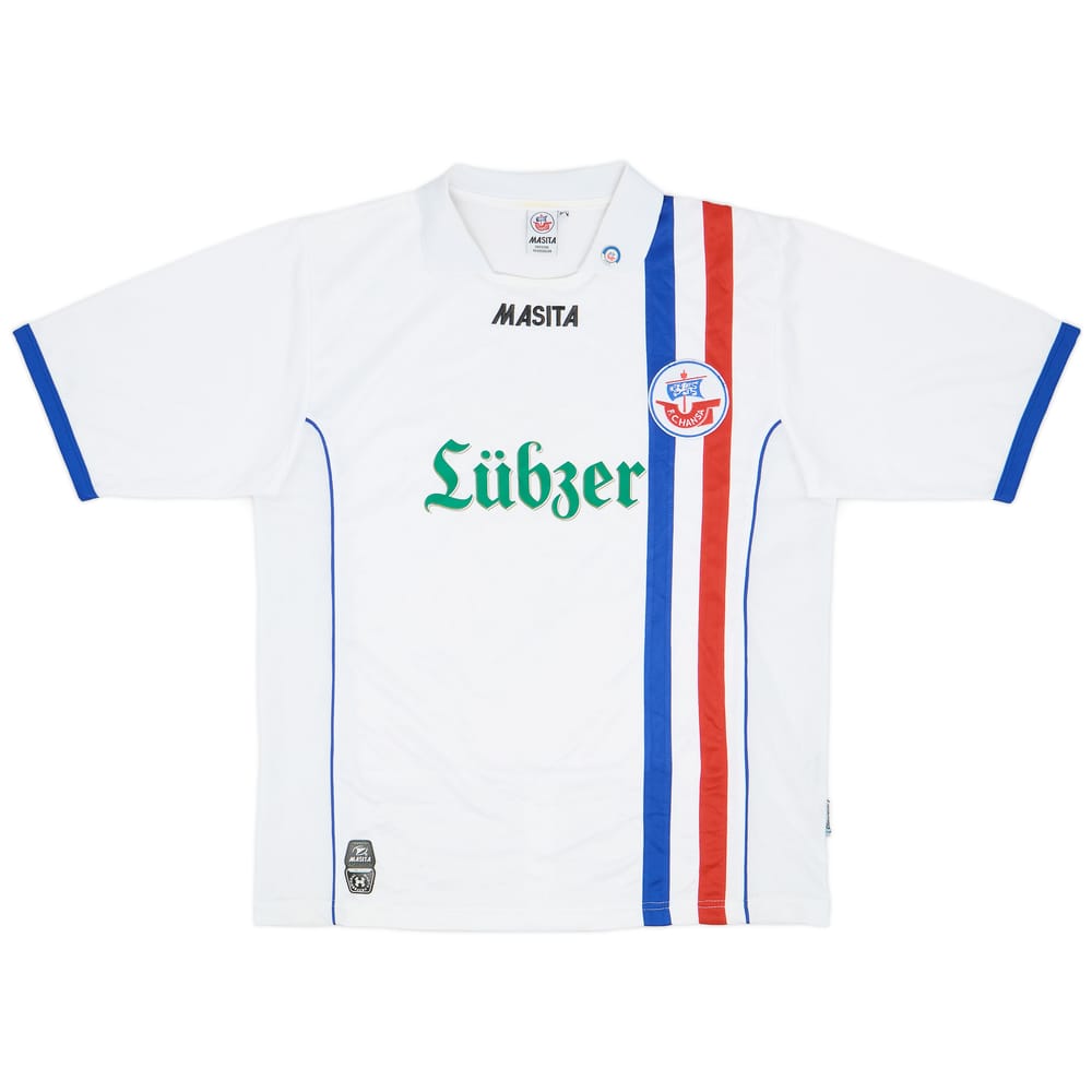 2008-09 Hansa Rostock Home Shirt - 7/10 - (M/L)
