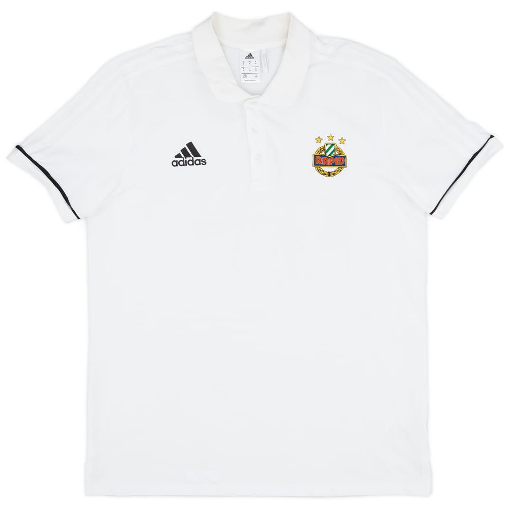 2016-17 Rapid Vienna adidas Polo Shirt - 7/10 - (XL)