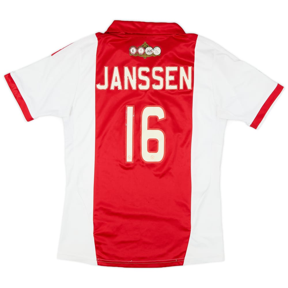 2011-12 Ajax Home Shirt Janssen #16 - 5/10 - (XL.Boys)