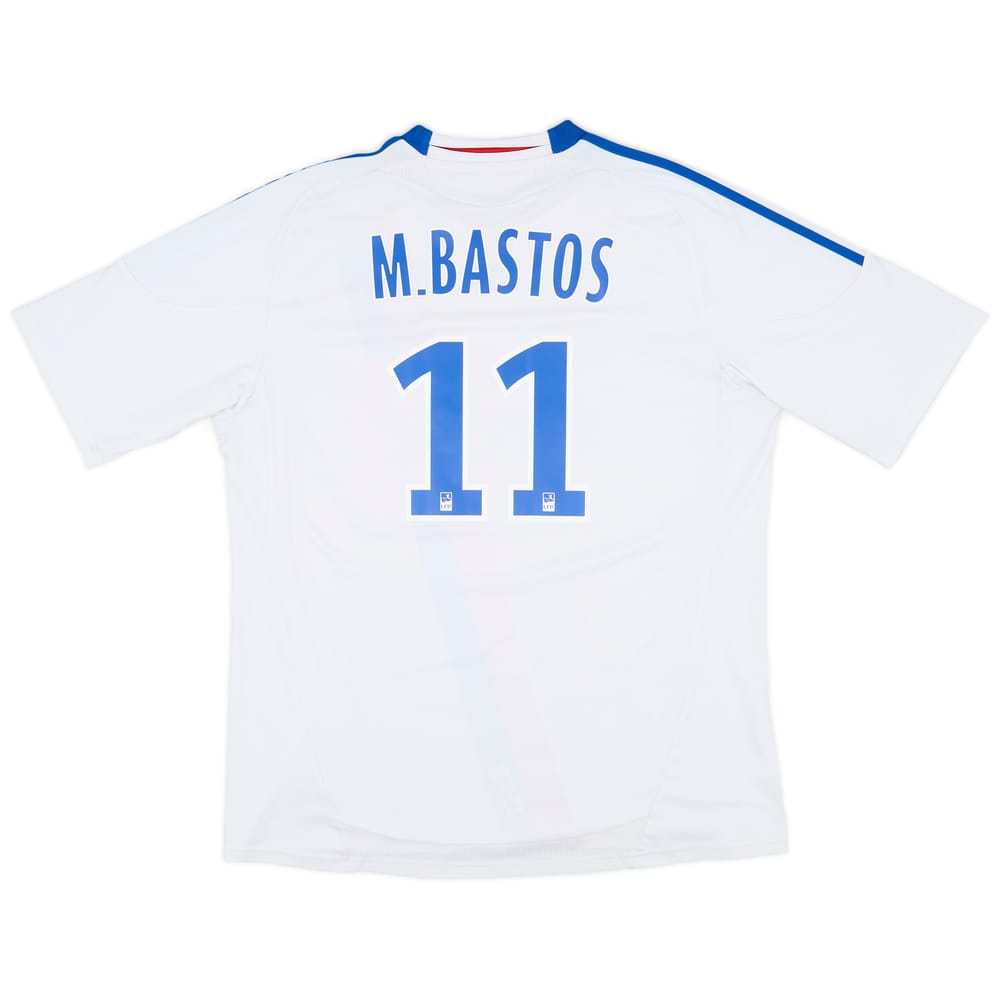 2010-11 Lyon Home Shirt M.Bastos #11 - 7/10 - (XL)