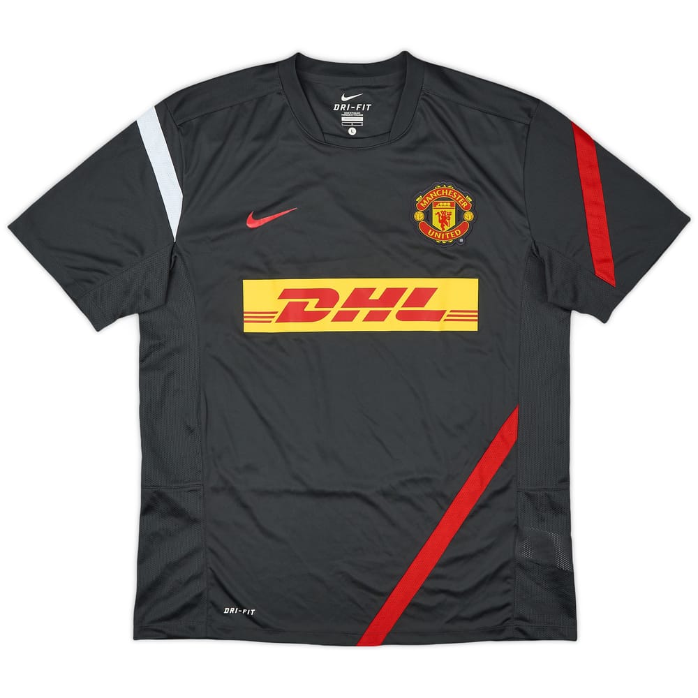 2012-13 Manchester United Nike Training Shirt - 9/10 - (L)