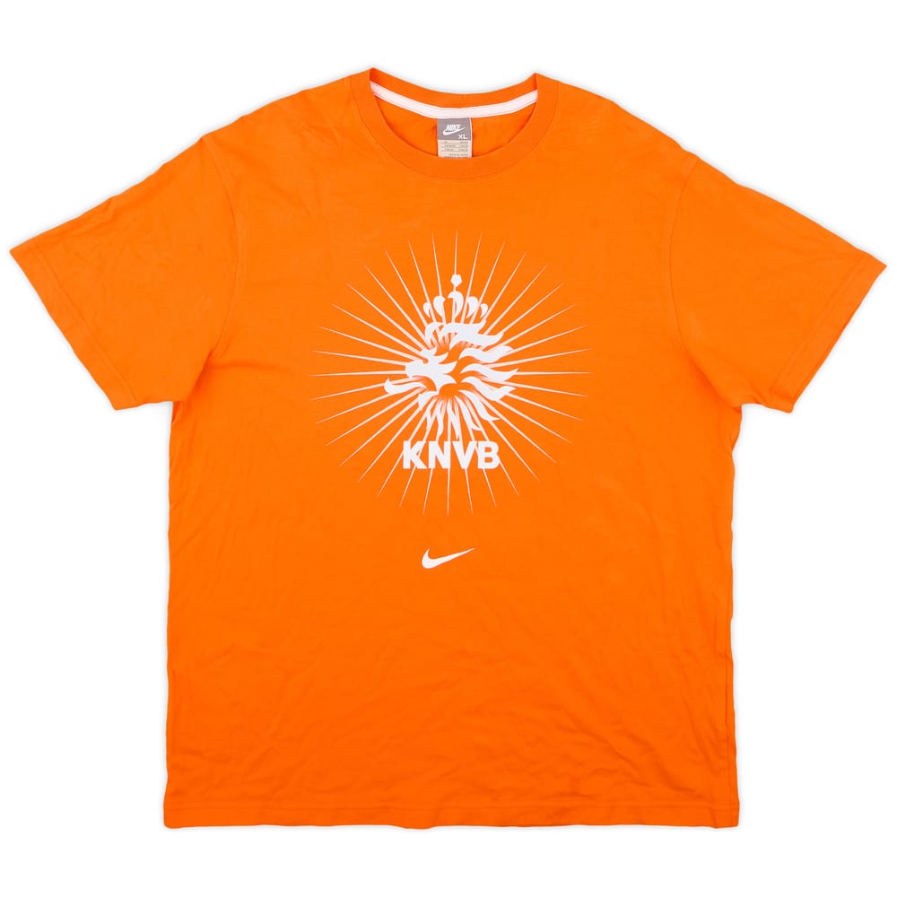 2008-09 Netherlands Nike Cotton Tee - 8/10 - (XL)