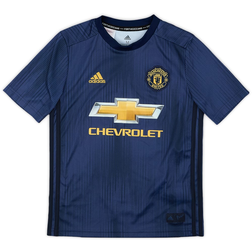 2018-19 Manchester United Third Shirt - 9/10 - (M.Boys)