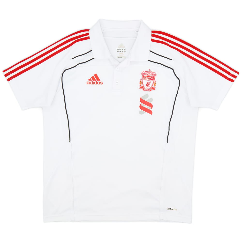 2010-11 Liverpool adidas Polo Shirt - 6/10 - (L/XL)