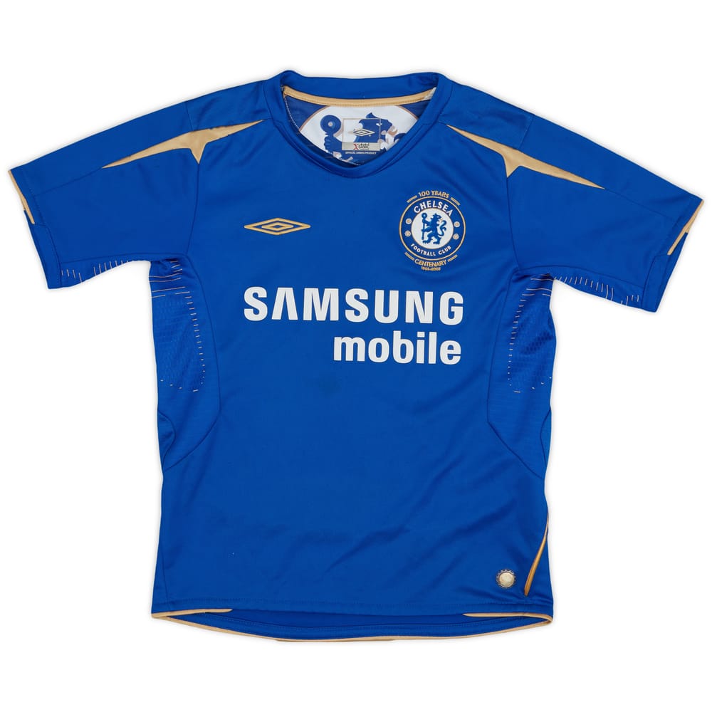 2005-06 Chelsea Centenary Home Shirt - 6/10 - (S.Boys)