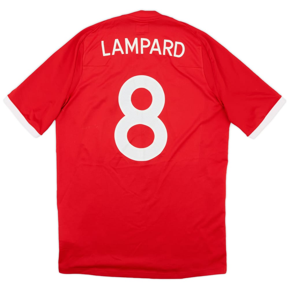 2010-11 England Away Shirt Lampard #8 - 7/10 - (M)