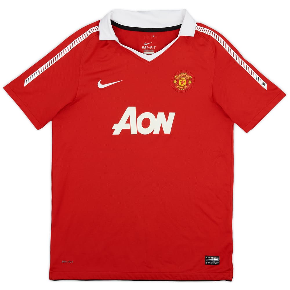 2010-11 Manchester United Home Shirt - 8/10 - (XL.Boys)