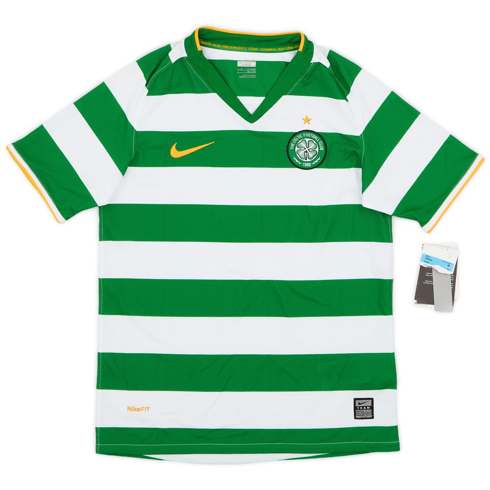 2008-10 Celtic Home Shirt (M.Boys)