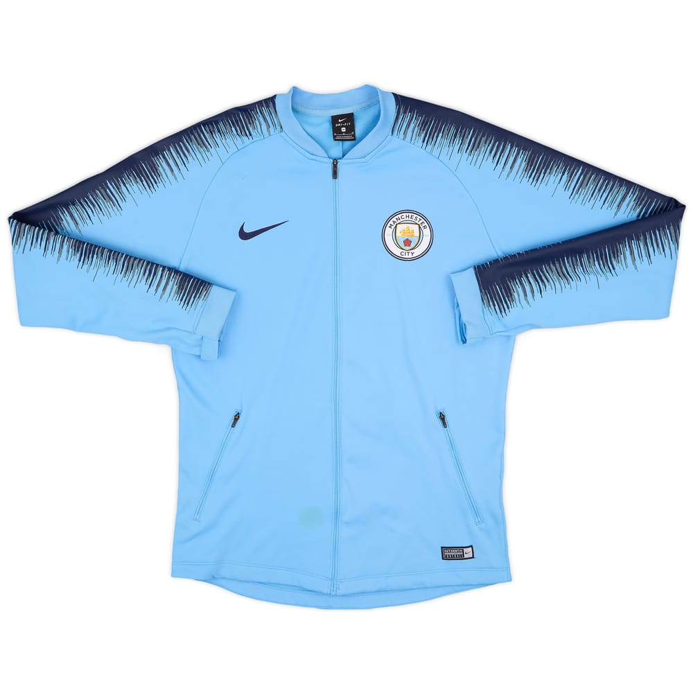 2018-19 Manchester City Nike Track Jacket - 9/10 - (M)