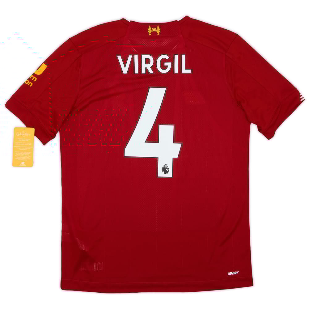 2019-20 Liverpool Home Shirt Virgil #4 (S)